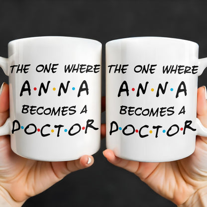 The One Where A.N.A Becomes A Doctor, Lettering Design