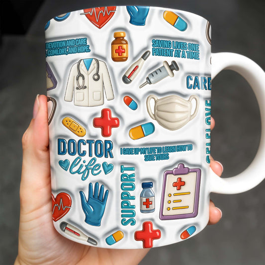 Devotion And Care, Comfort And Hope, Medical Icons