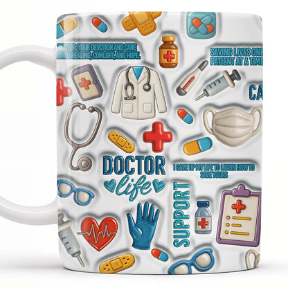 Devotion And Care, Comfort And Hope, Medical Icons