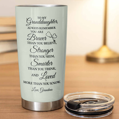 Para un doctor brillante, su cuidado y compasión, herramientas y uniformes médicos - Vaso de acero inoxidable personalizado de 20 oz y 30 oz - DOC036_TB