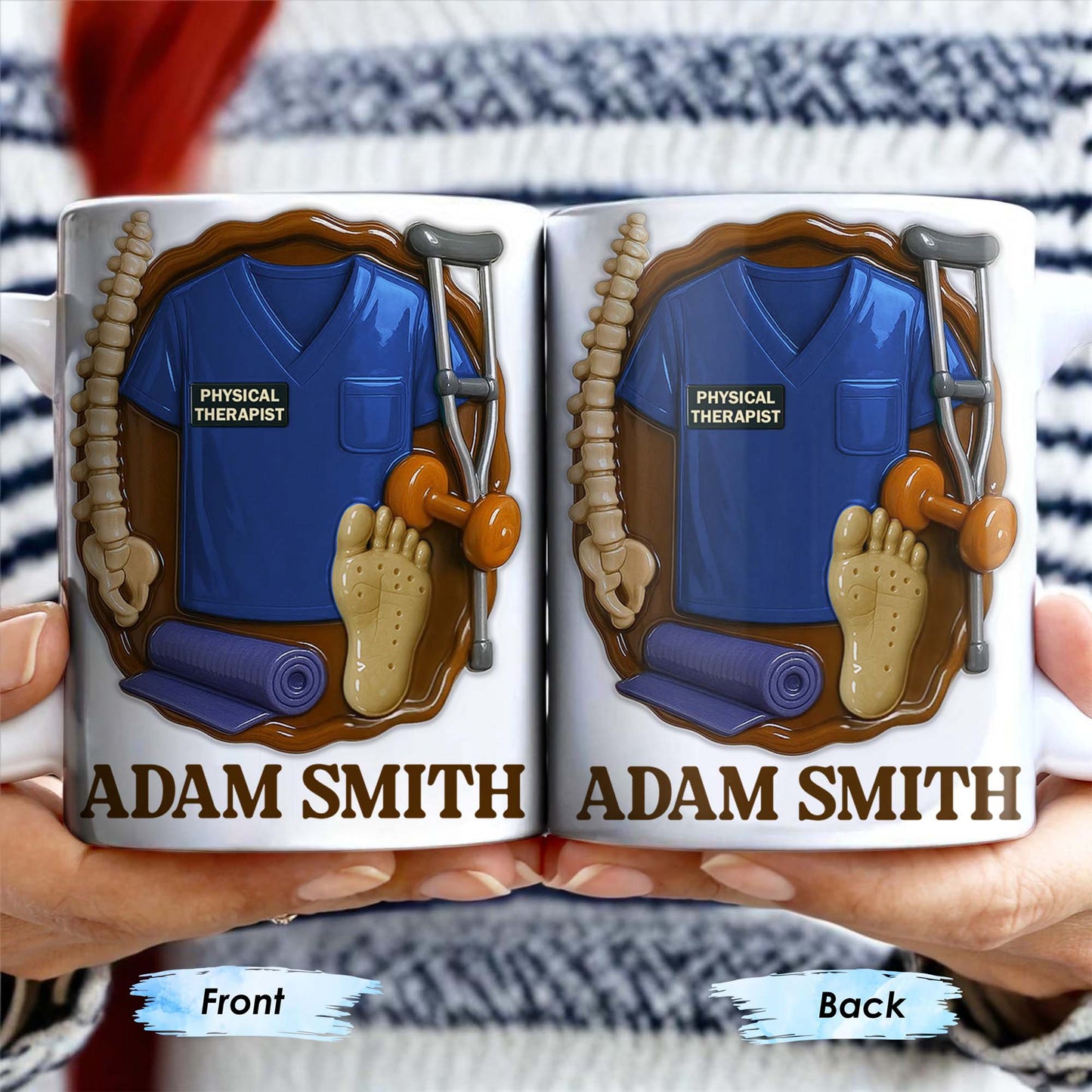 Physical Therapist, Tools, and Medical Uniform