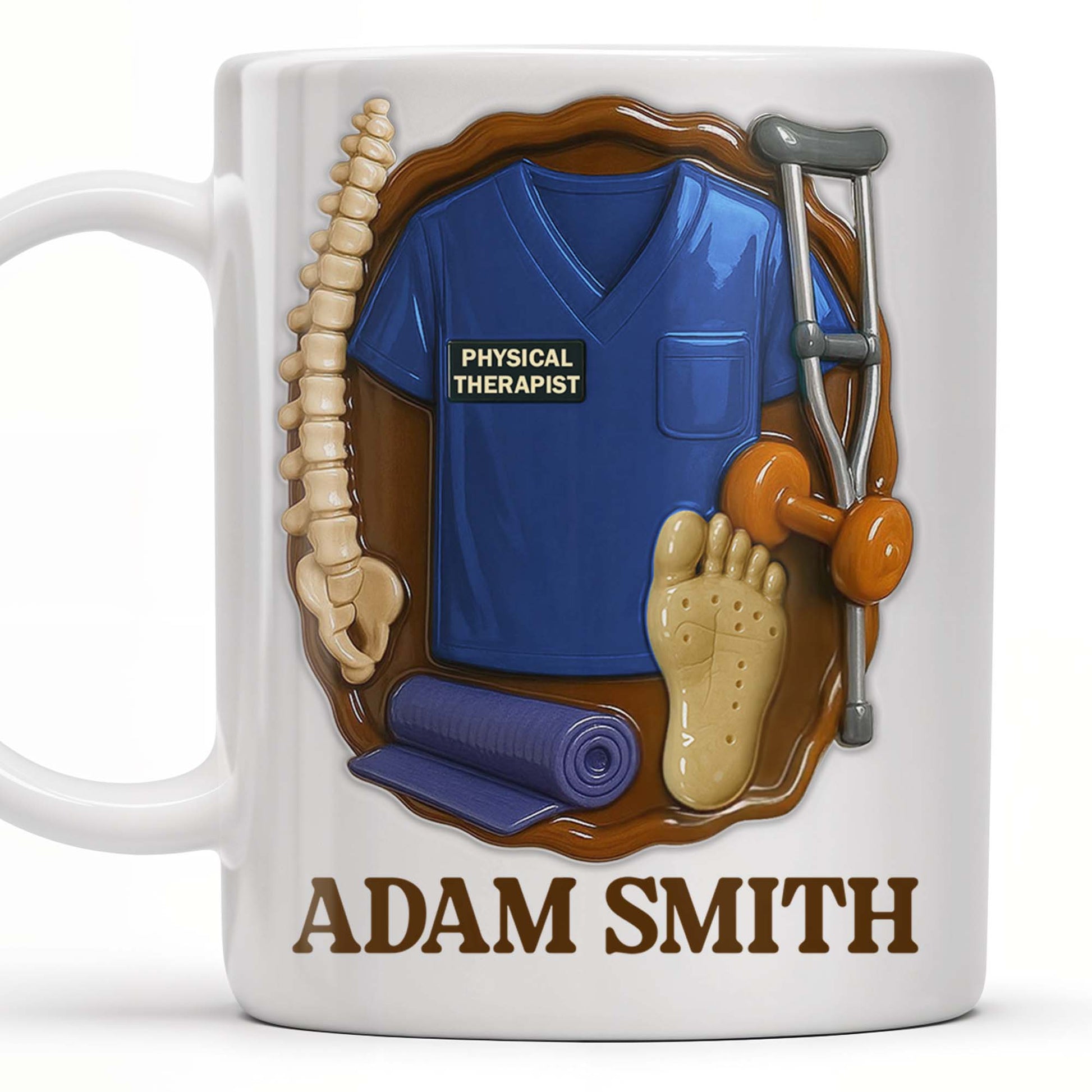 Physical Therapist, Tools, and Medical Uniform