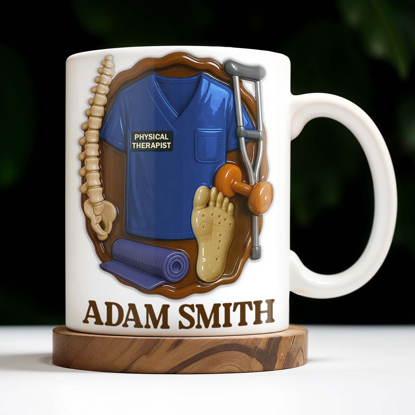 Physical Therapist, Tools, and Medical Uniform