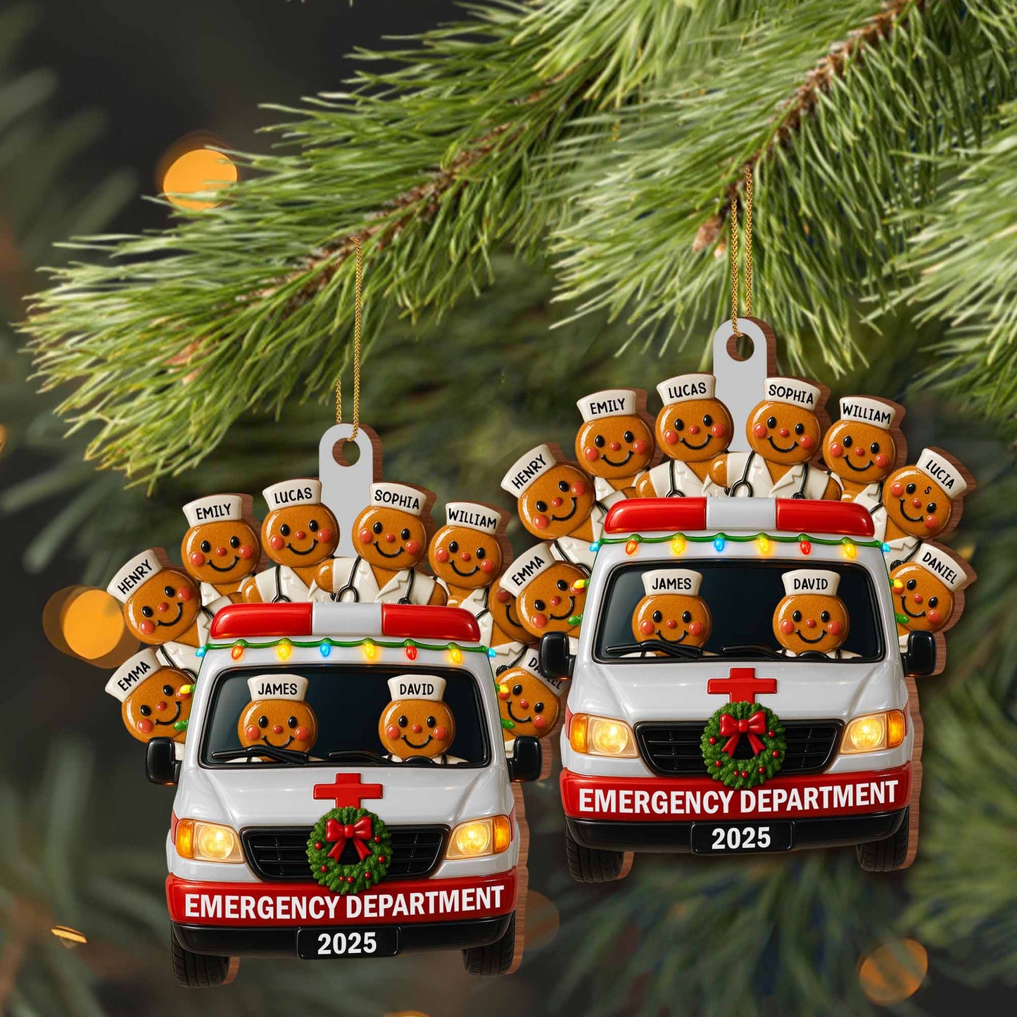 Celebrate Your Emergency Department Team Holiday Ambulance