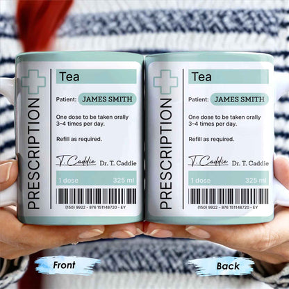 Prescription Tea, One Dose To Be Taken 3-4 Times Per Day