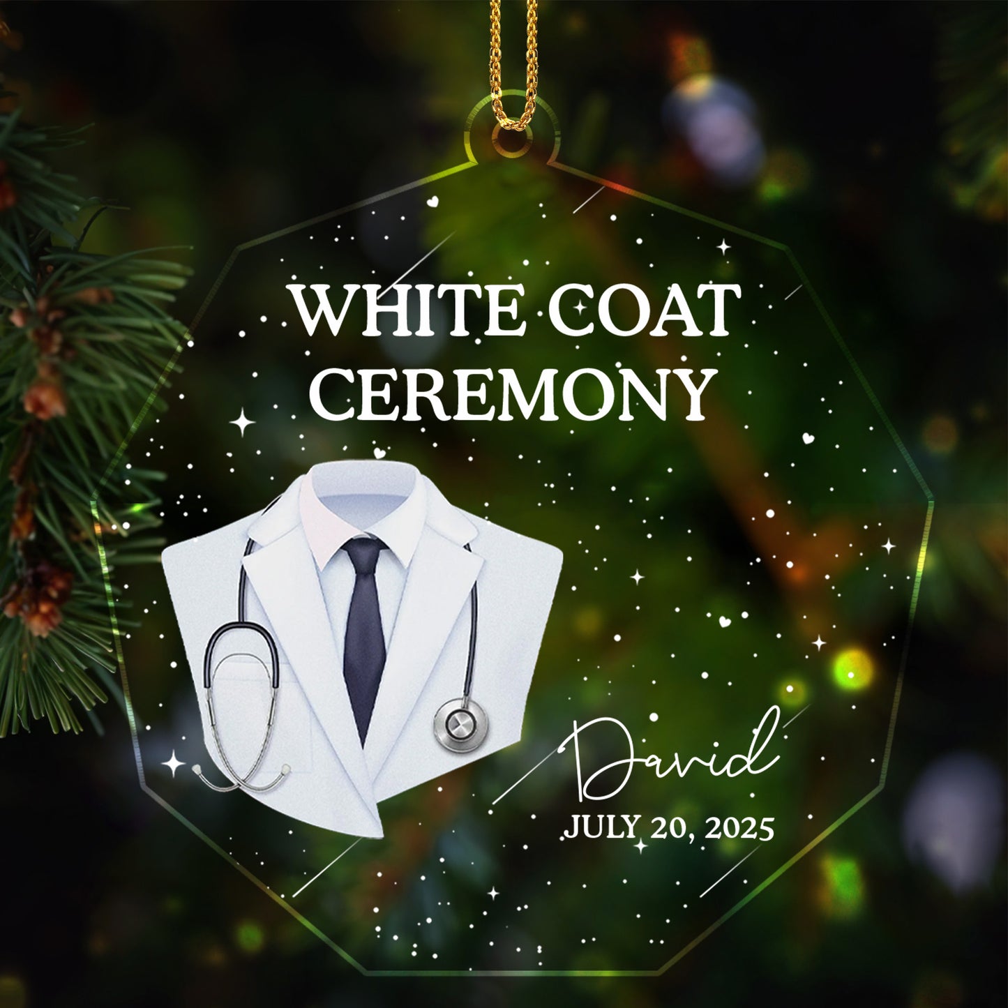White Coat Ceremony Stethoscope Design