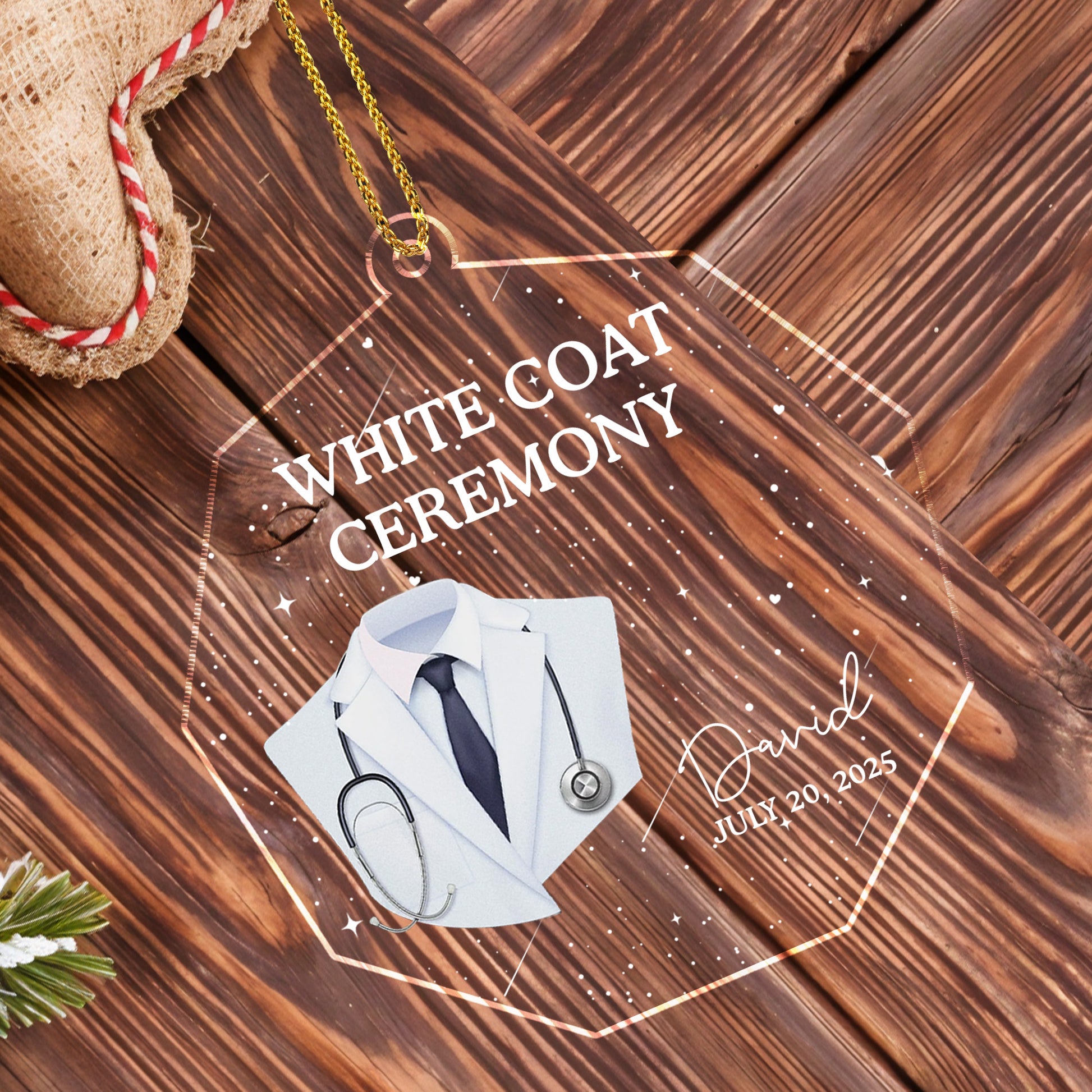 White Coat Ceremony Stethoscope Design