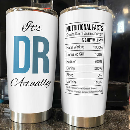 It's Dr Actually, Nutritional Facts For Hardworking Doctors