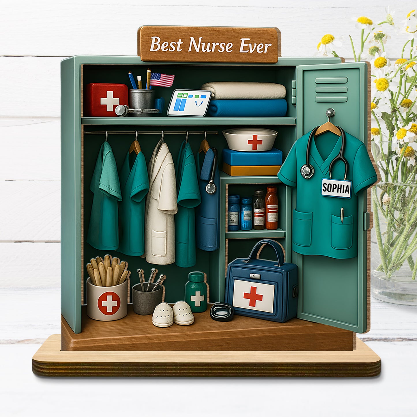 Best Nurse Ever, Medical Scrubs And Supplies