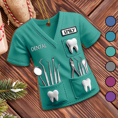 Customize With A Name And Dentistry Tools