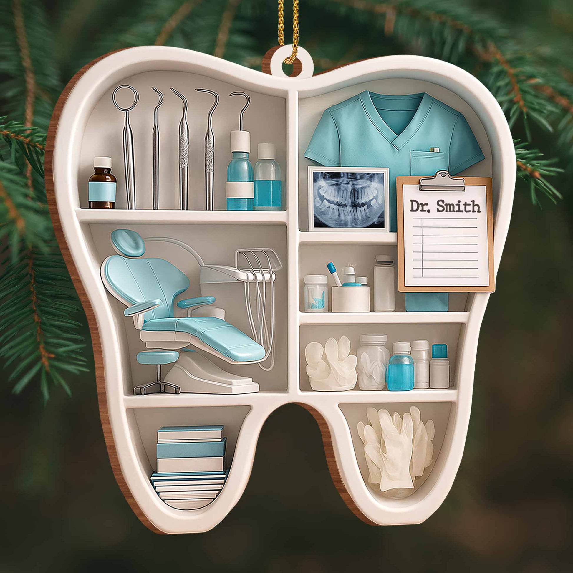 Celebrate A Special Dentist With A Customized Ornament