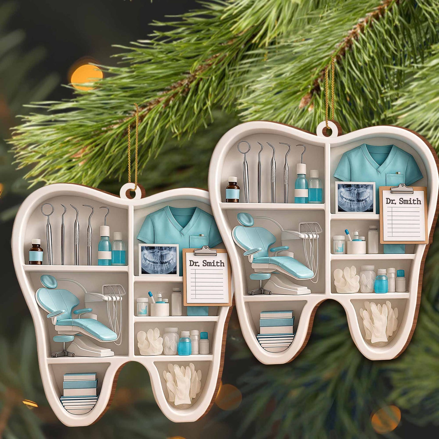 Celebrate A Special Dentist With A Customized Ornament