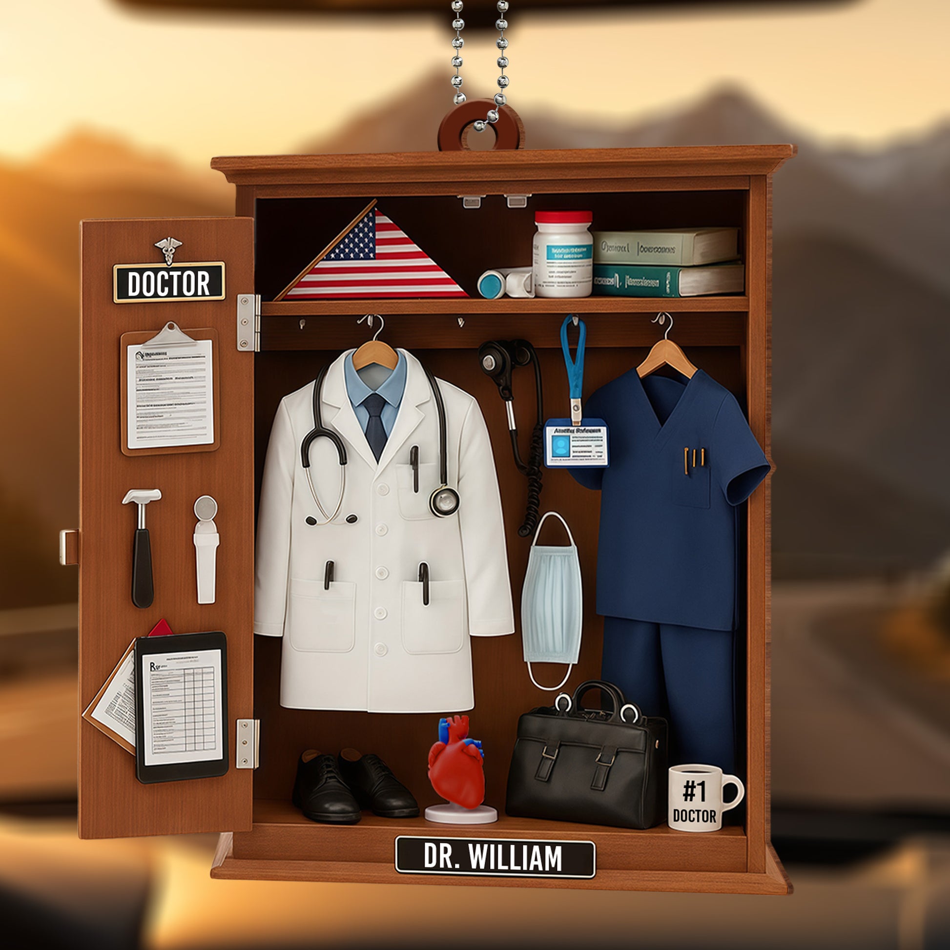 A Personalized Tribute To A Dedicated Doctor