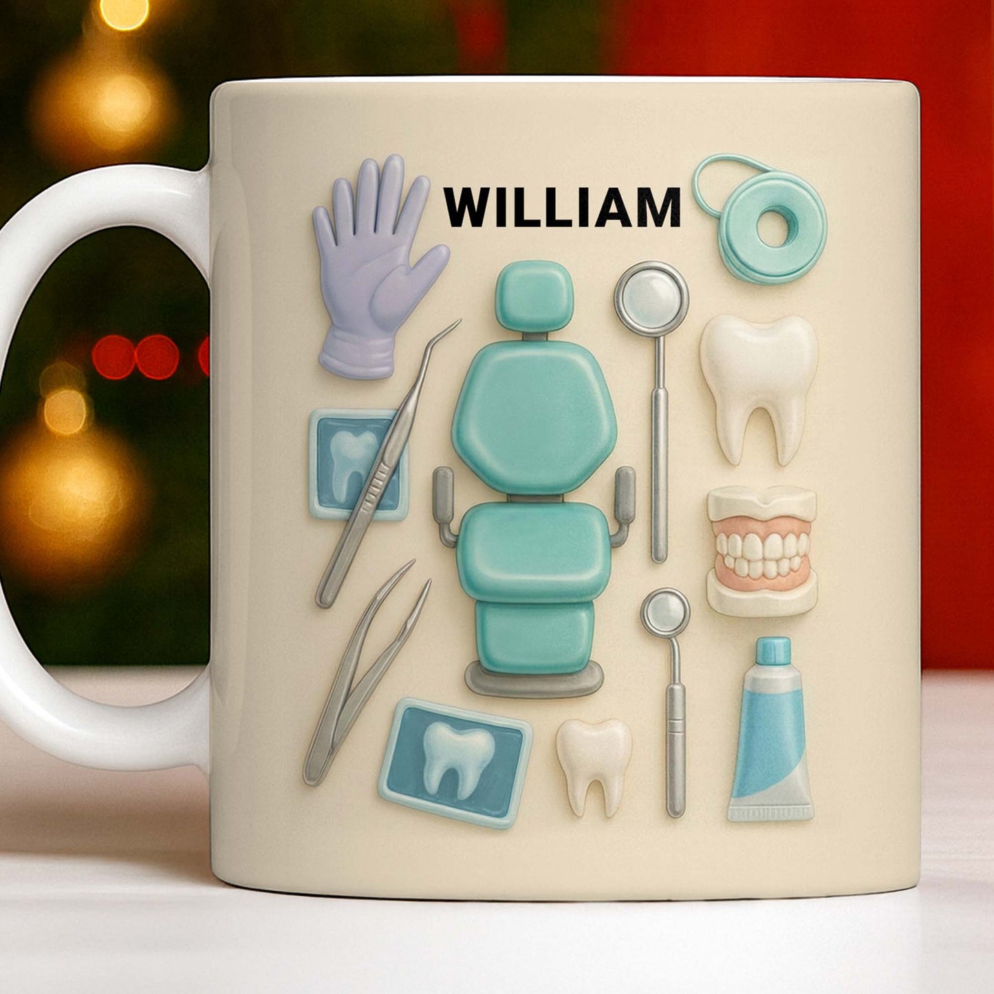 Customizable Name Dental Essentials Mug