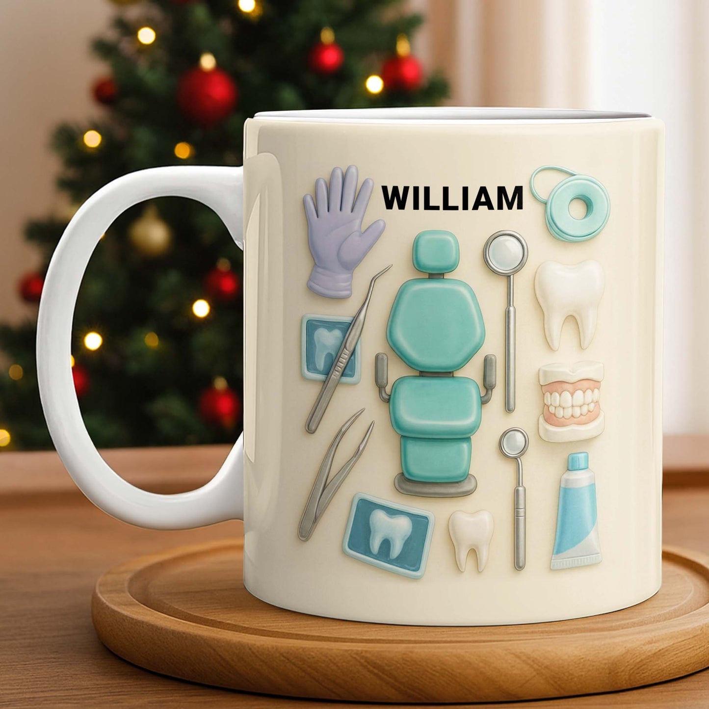 Customizable Name Dental Essentials Mug