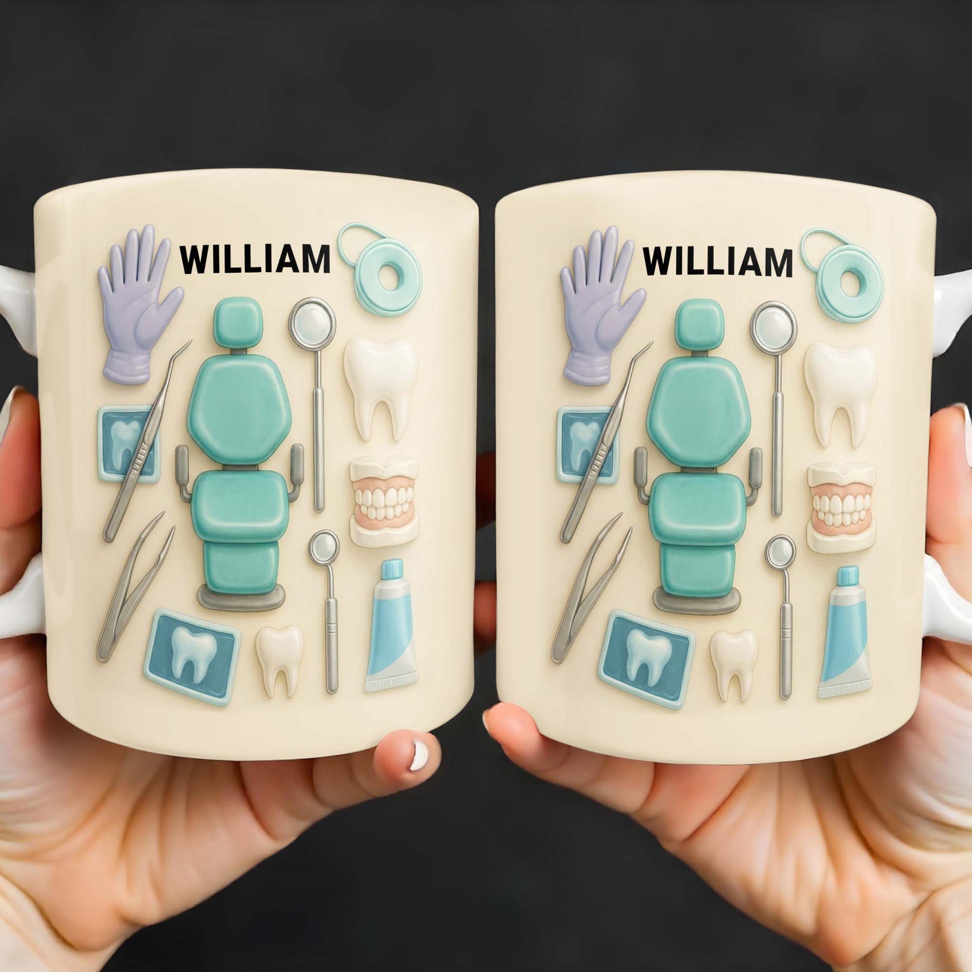 Customizable Name Dental Essentials Mug