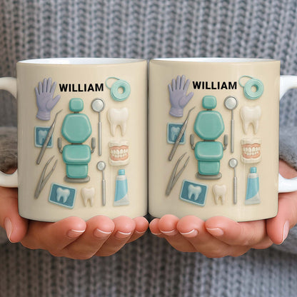 Customizable Name Dental Essentials Mug