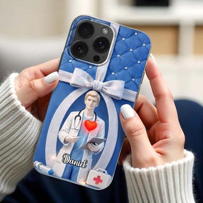 Healthcare Professional With Heart And Medical Tools