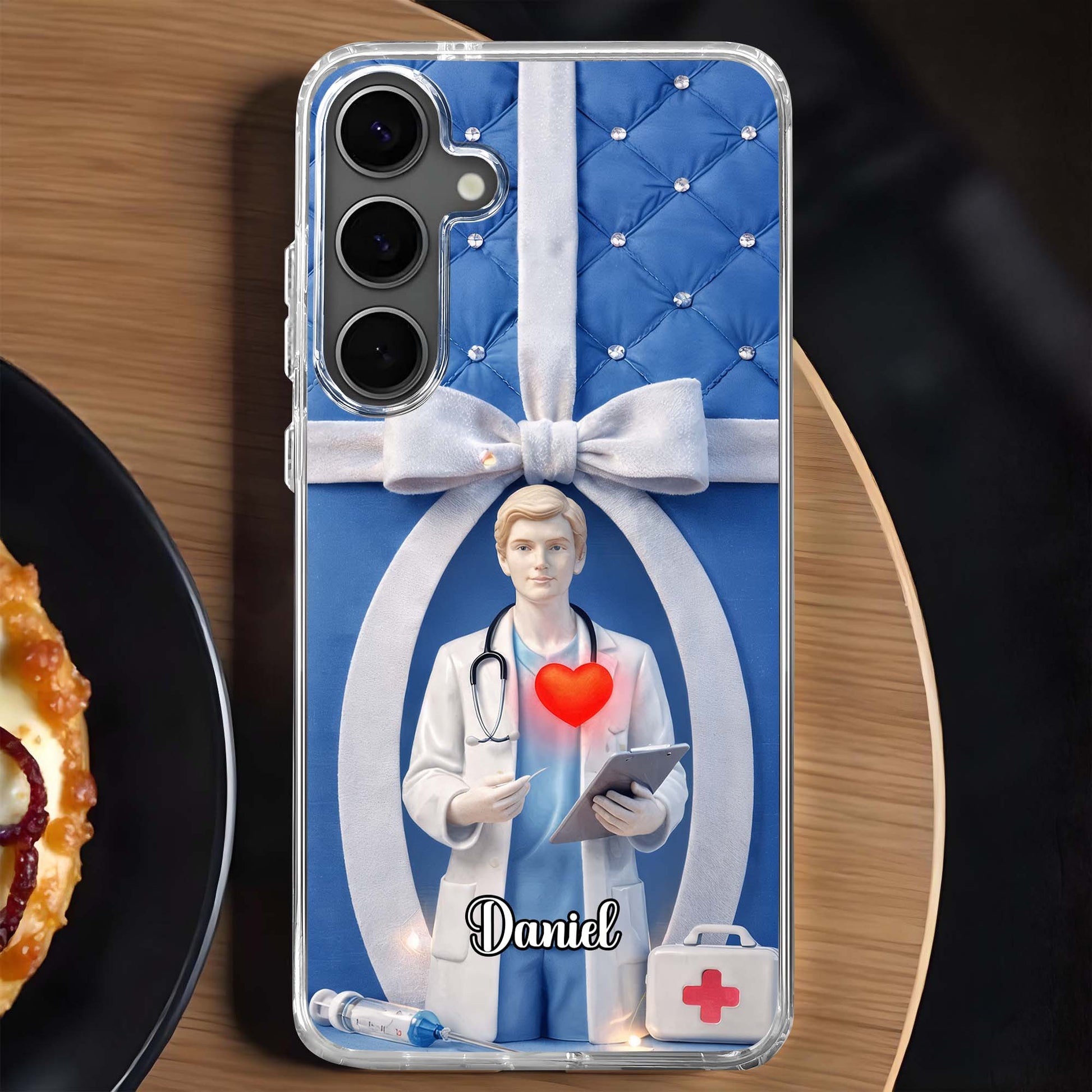 Healthcare Professional With Heart And Medical Tools