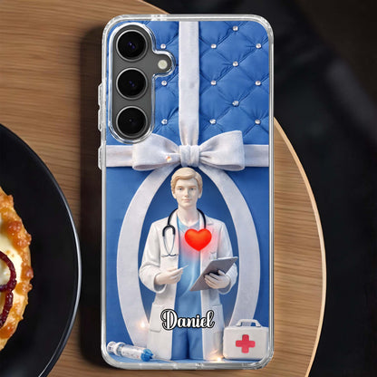 Healthcare Professional With Heart And Medical Tools