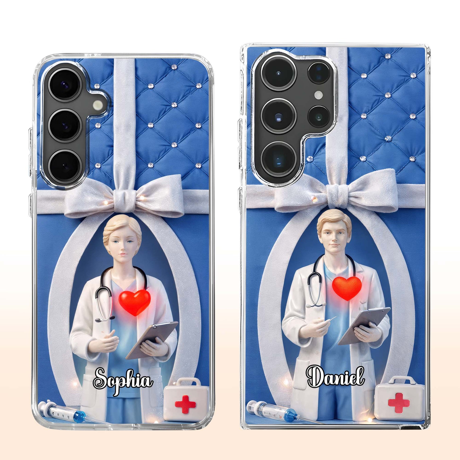 Healthcare Professional With Heart And Medical Tools