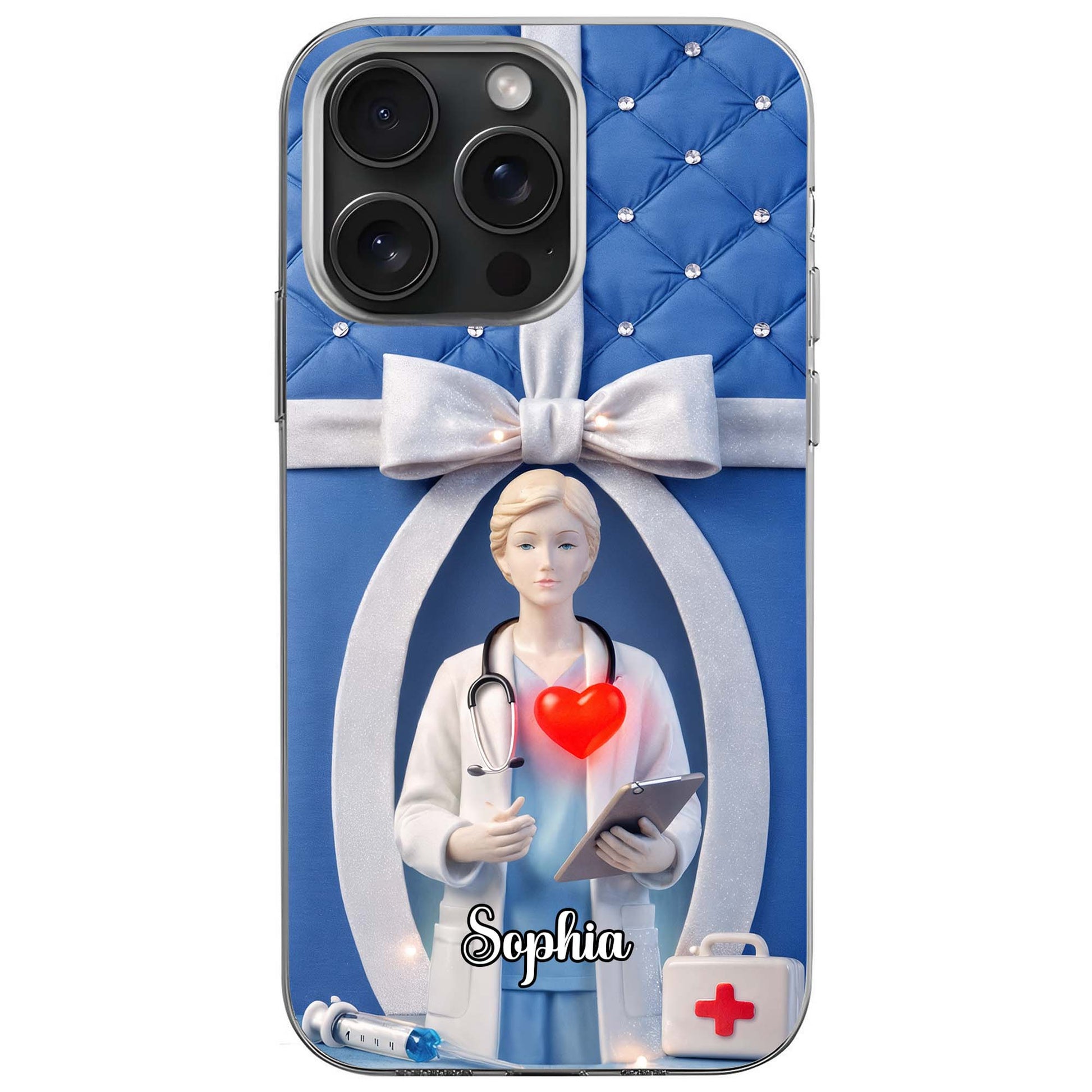 Healthcare Professional With Heart And Medical Tools