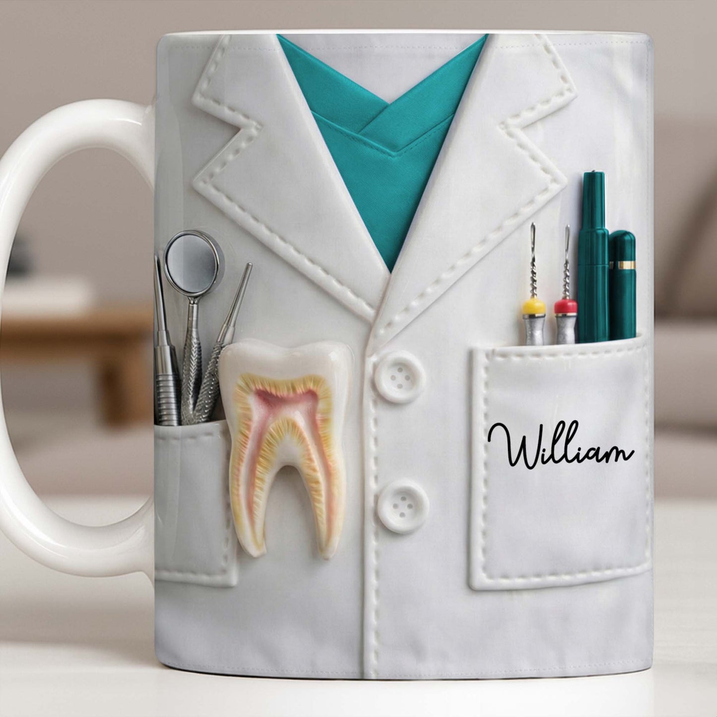 Celebrate Your Favorite Dentist With A Custom Lab Coat Design