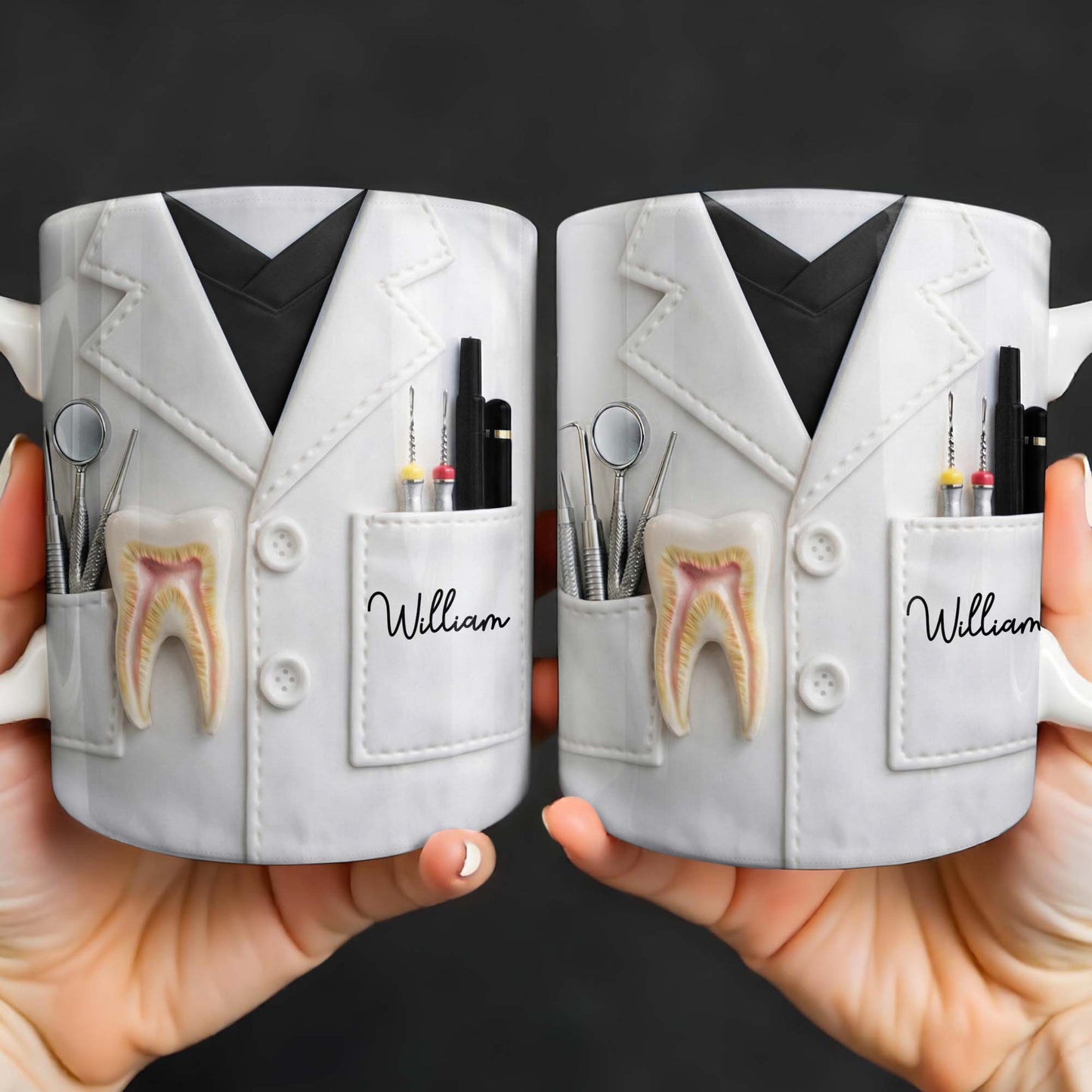 Celebrate Your Favorite Dentist With A Custom Lab Coat Design