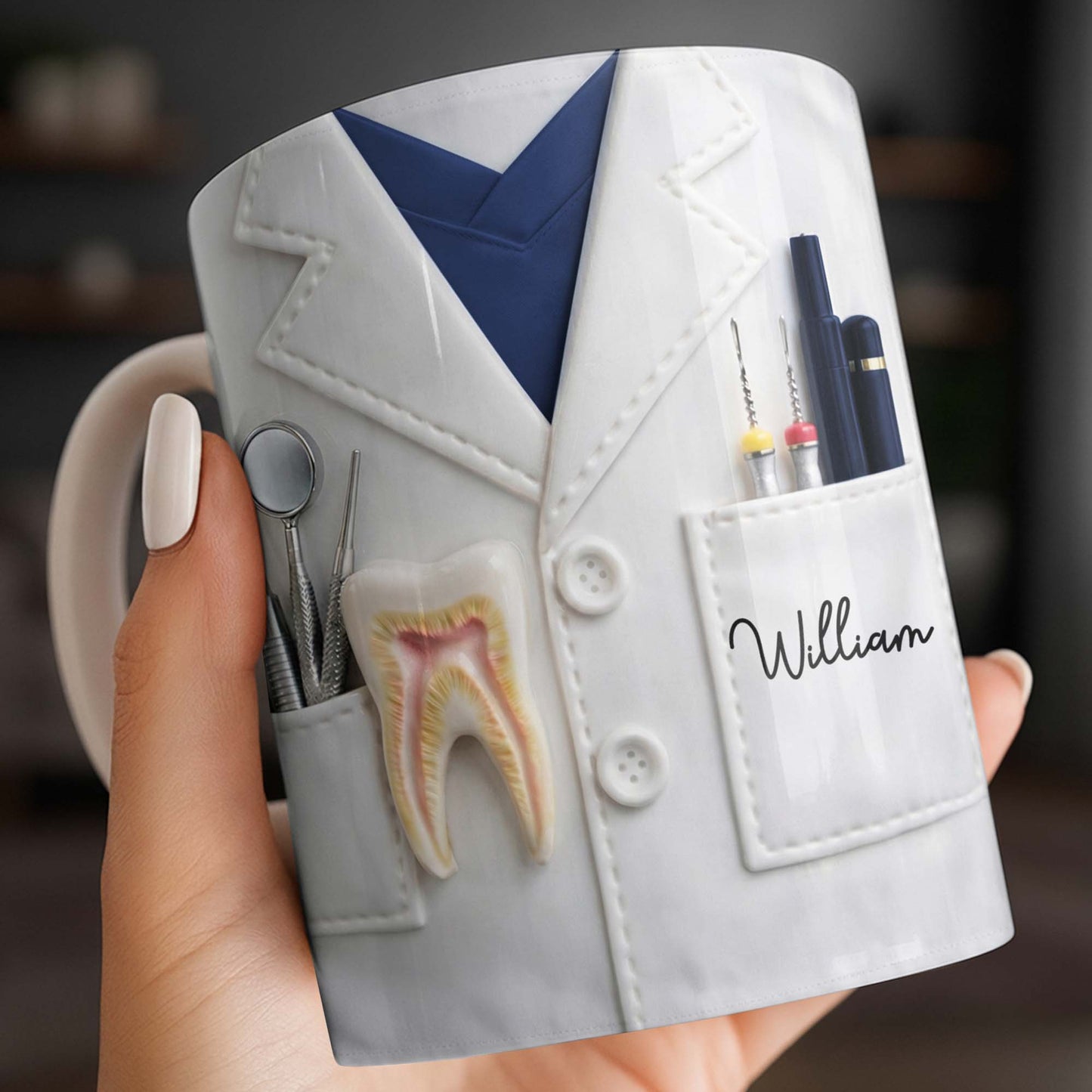 Celebrate Your Favorite Dentist With A Custom Lab Coat Design