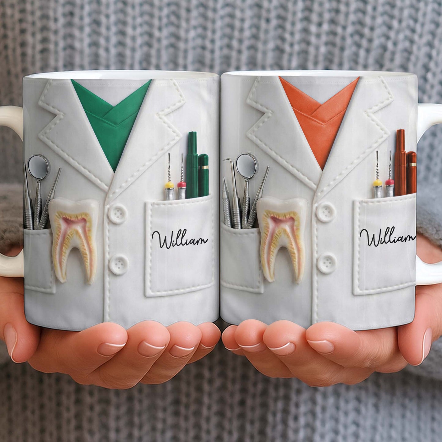Celebrate Your Favorite Dentist With A Custom Lab Coat Design