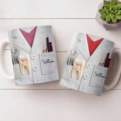 Celebrate Your Favorite Dentist With A Custom Lab Coat Design