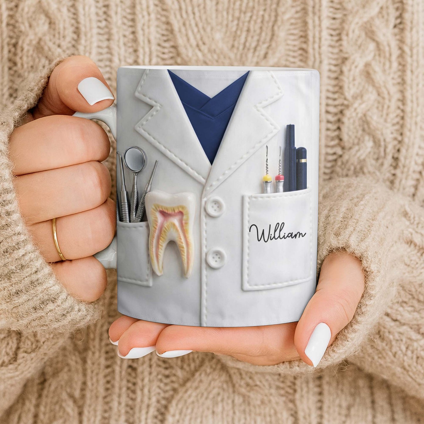 Celebrate Your Favorite Dentist With A Custom Lab Coat Design