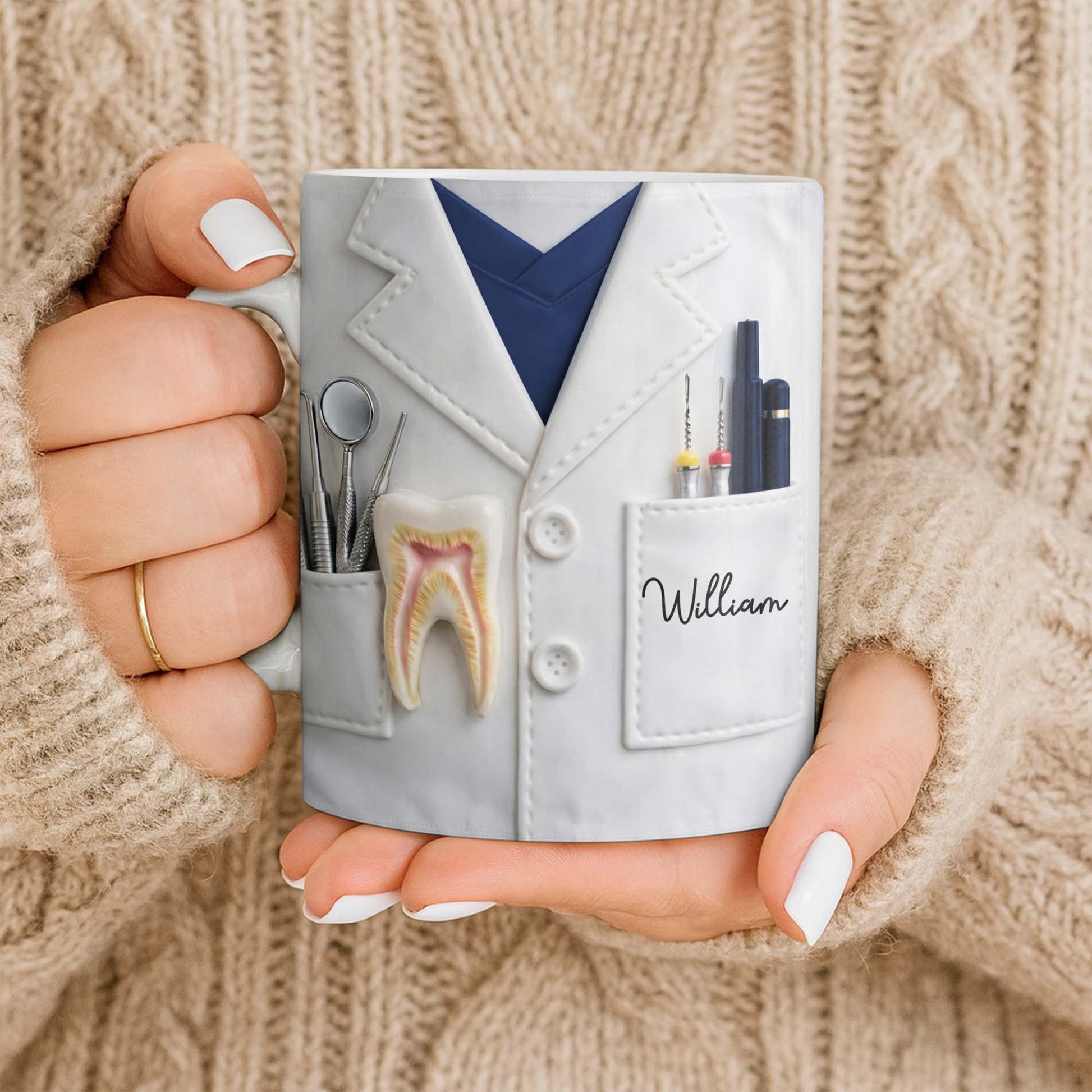 Celebrate Your Favorite Dentist With A Custom Lab Coat Design