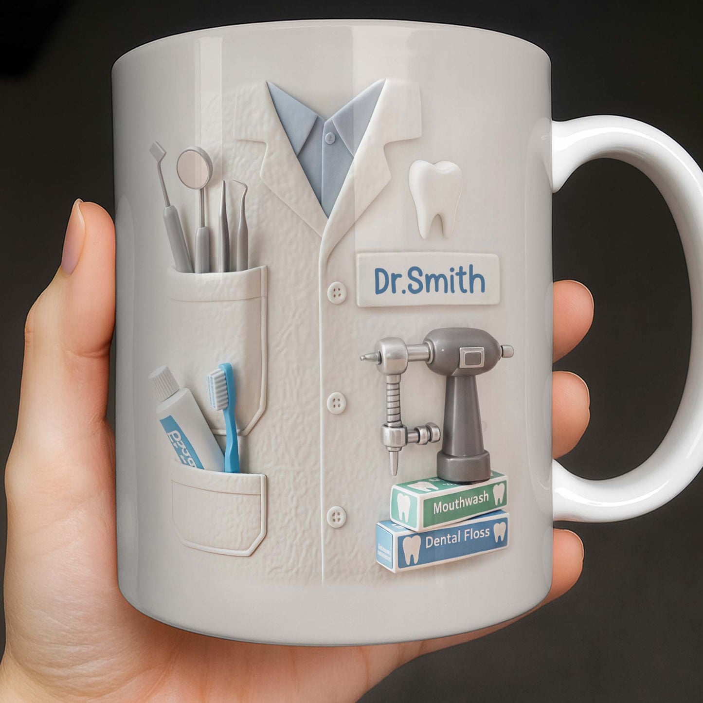 Celebrate A Beautiful Smile Every Day With Our Custom Dentist Mug