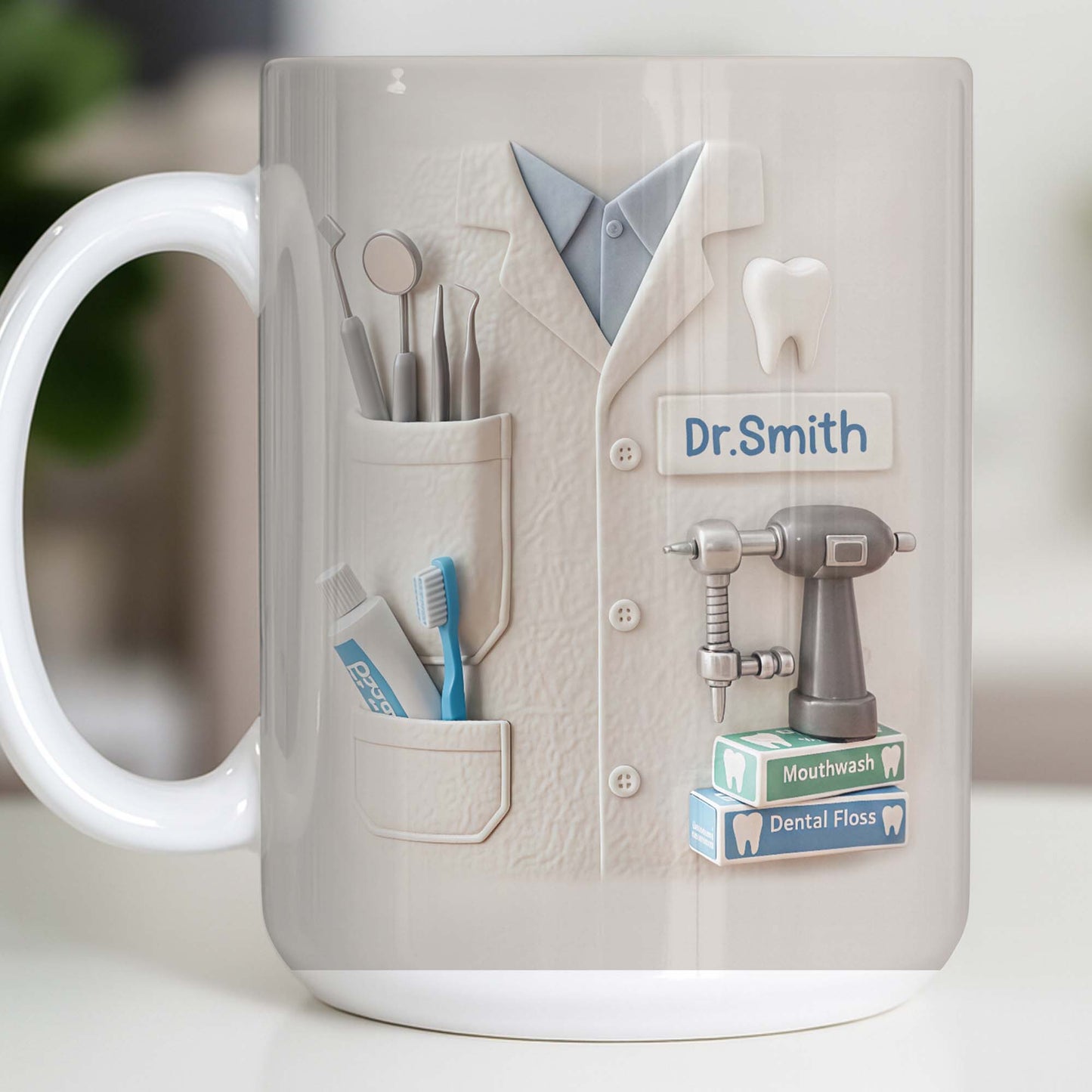 Celebrate A Beautiful Smile Every Day With Our Custom Dentist Mug