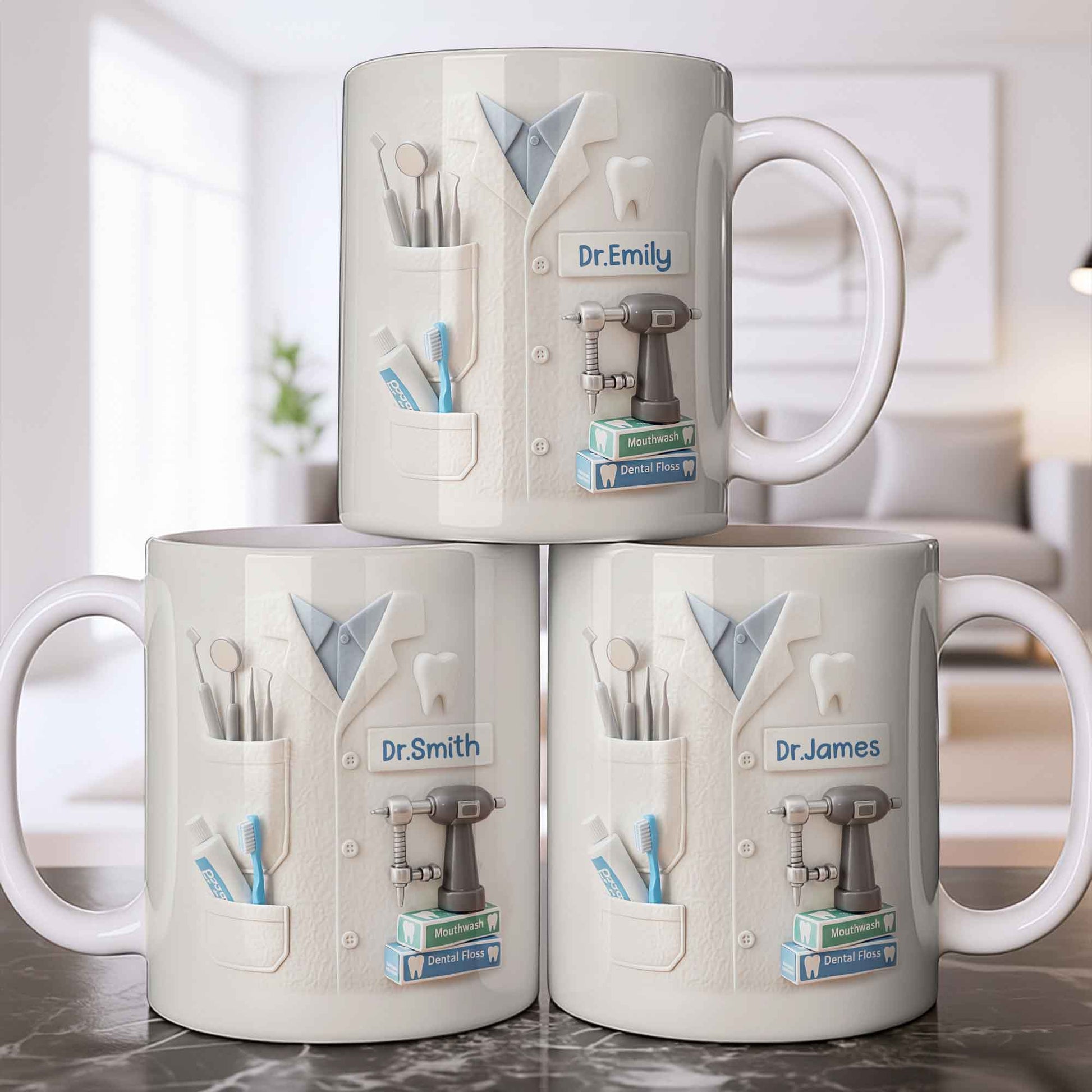 Celebrate A Beautiful Smile Every Day With Our Custom Dentist Mug