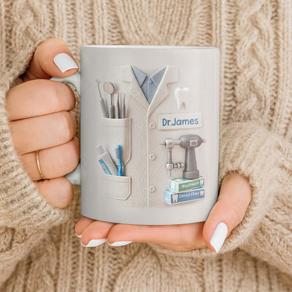 Celebrate A Beautiful Smile Every Day With Our Custom Dentist Mug
