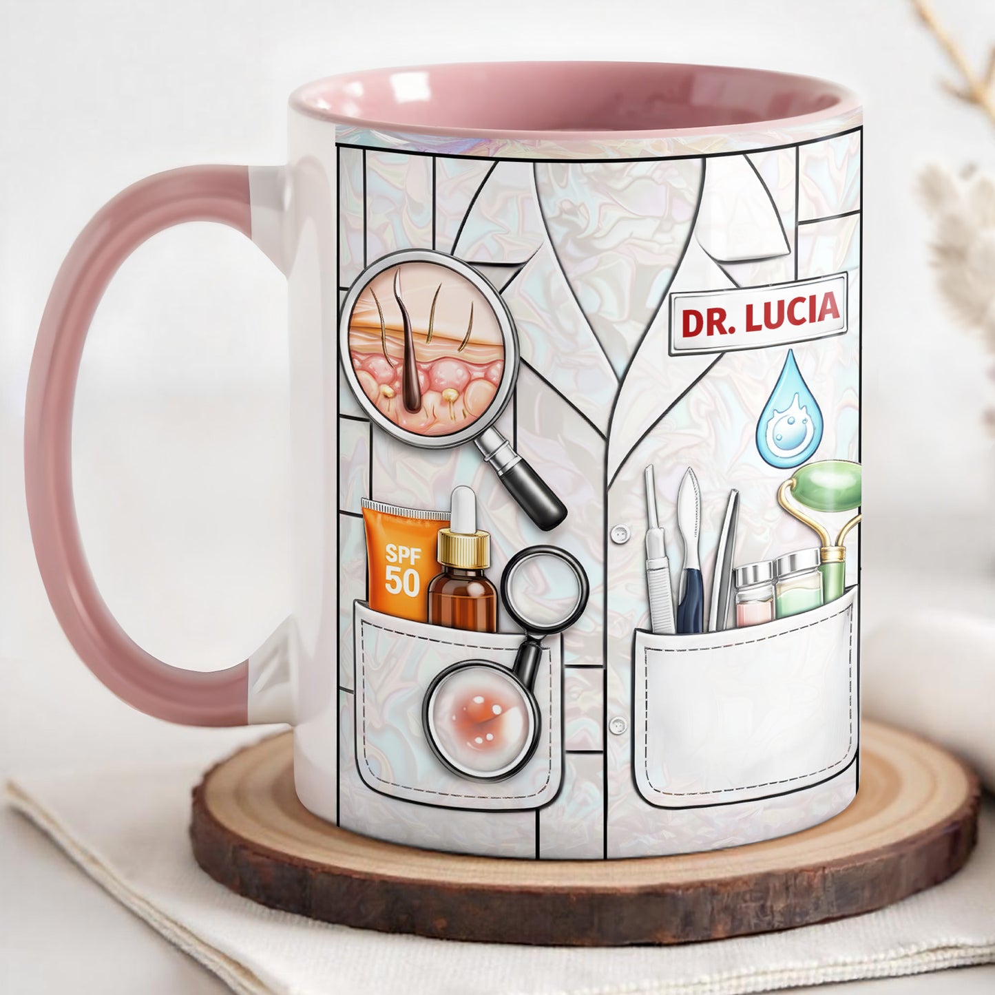 Perfect Mug For Medical Professionals Featuring Medical Supplies