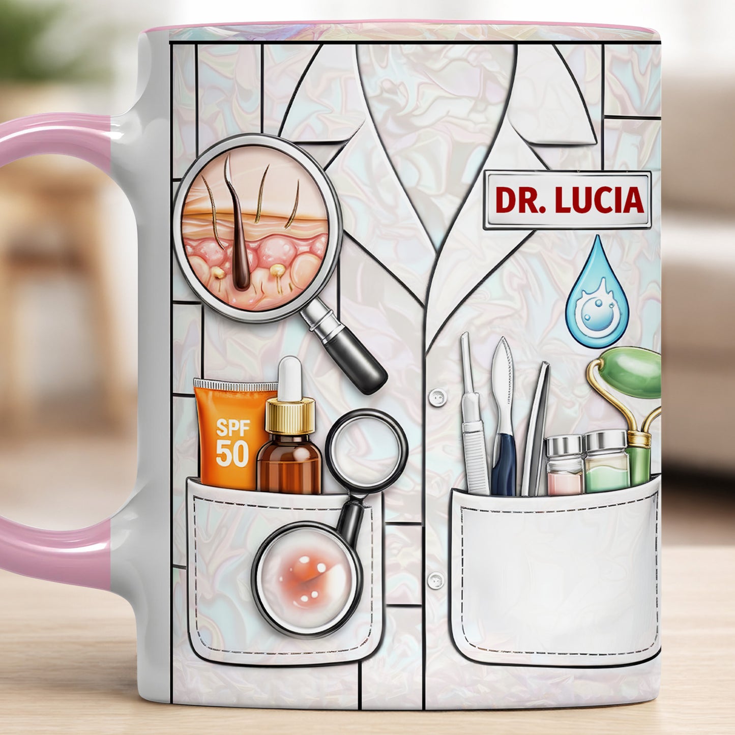 Perfect Mug For Medical Professionals Featuring Medical Supplies