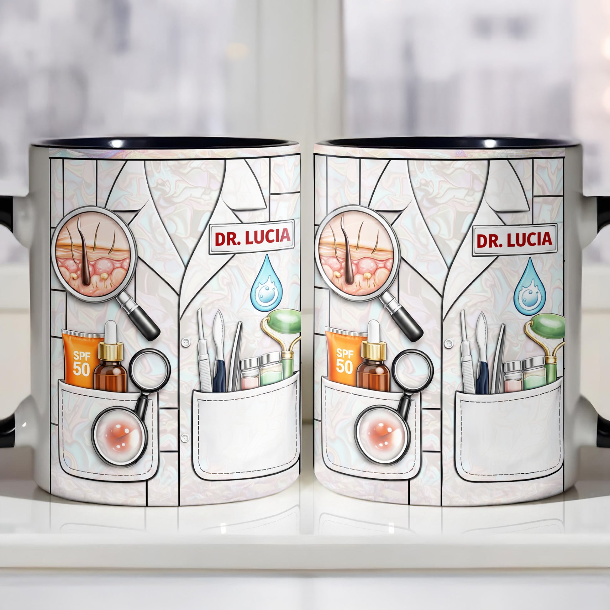 Perfect Mug For Medical Professionals Featuring Medical Supplies