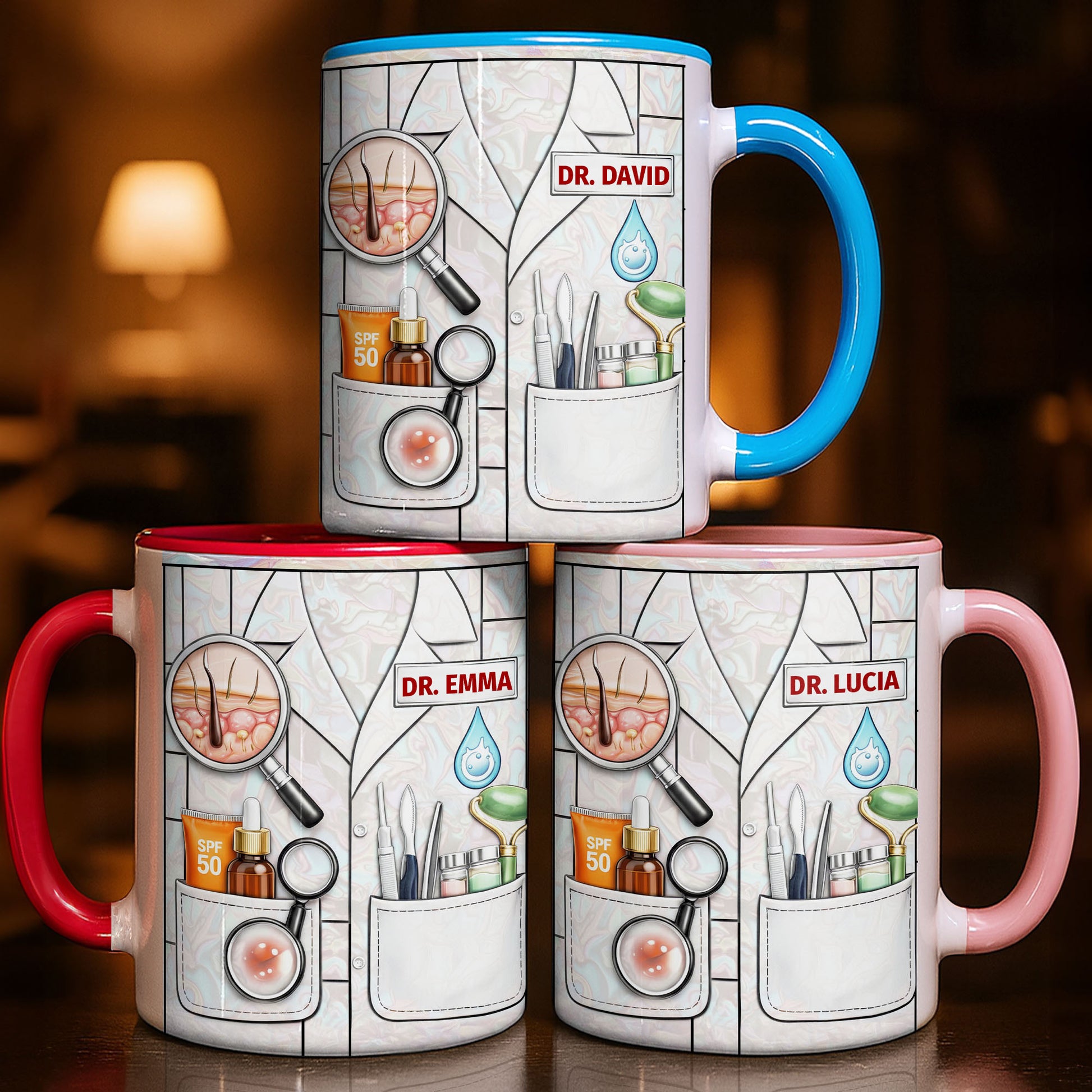 Perfect Mug For Medical Professionals Featuring Medical Supplies