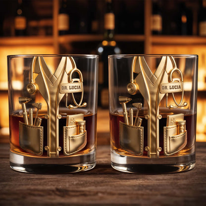 A Dedicated Healer Lab Coat With Stethoscope And Medical Tools