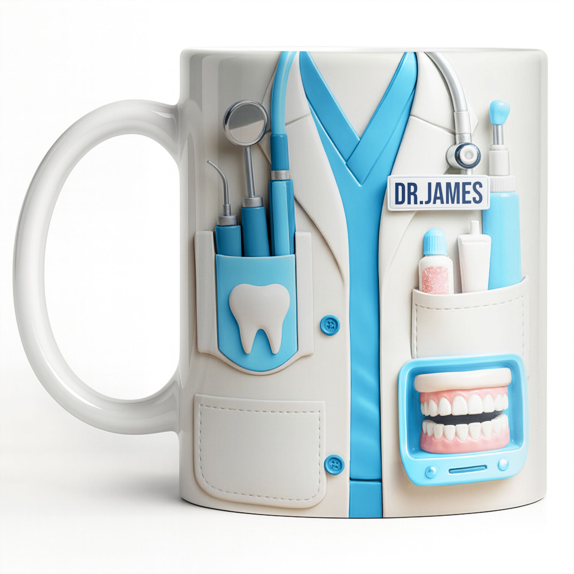 Customize With Name and Title, Dental Tools Design