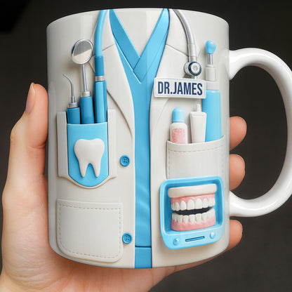 Customize With Name and Title, Dental Tools Design