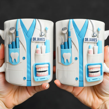 Customize With Name and Title, Dental Tools Design