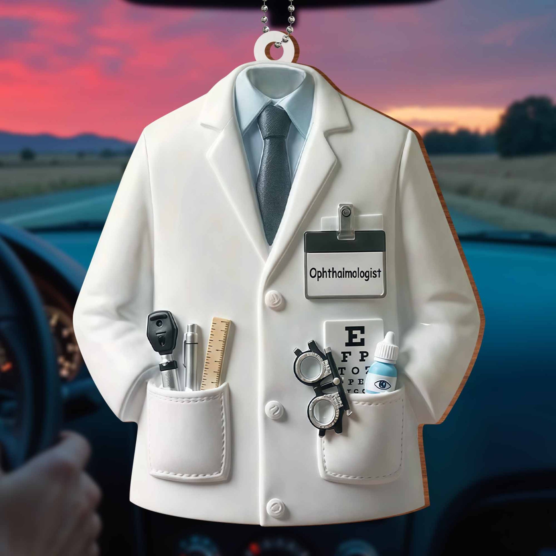 Celebrate Your Favorite Ophthalmologist, Doctor's Coat Design