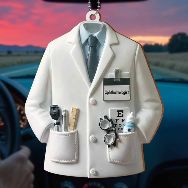 Celebrate Your Favorite Ophthalmologist, Doctor's Coat Design