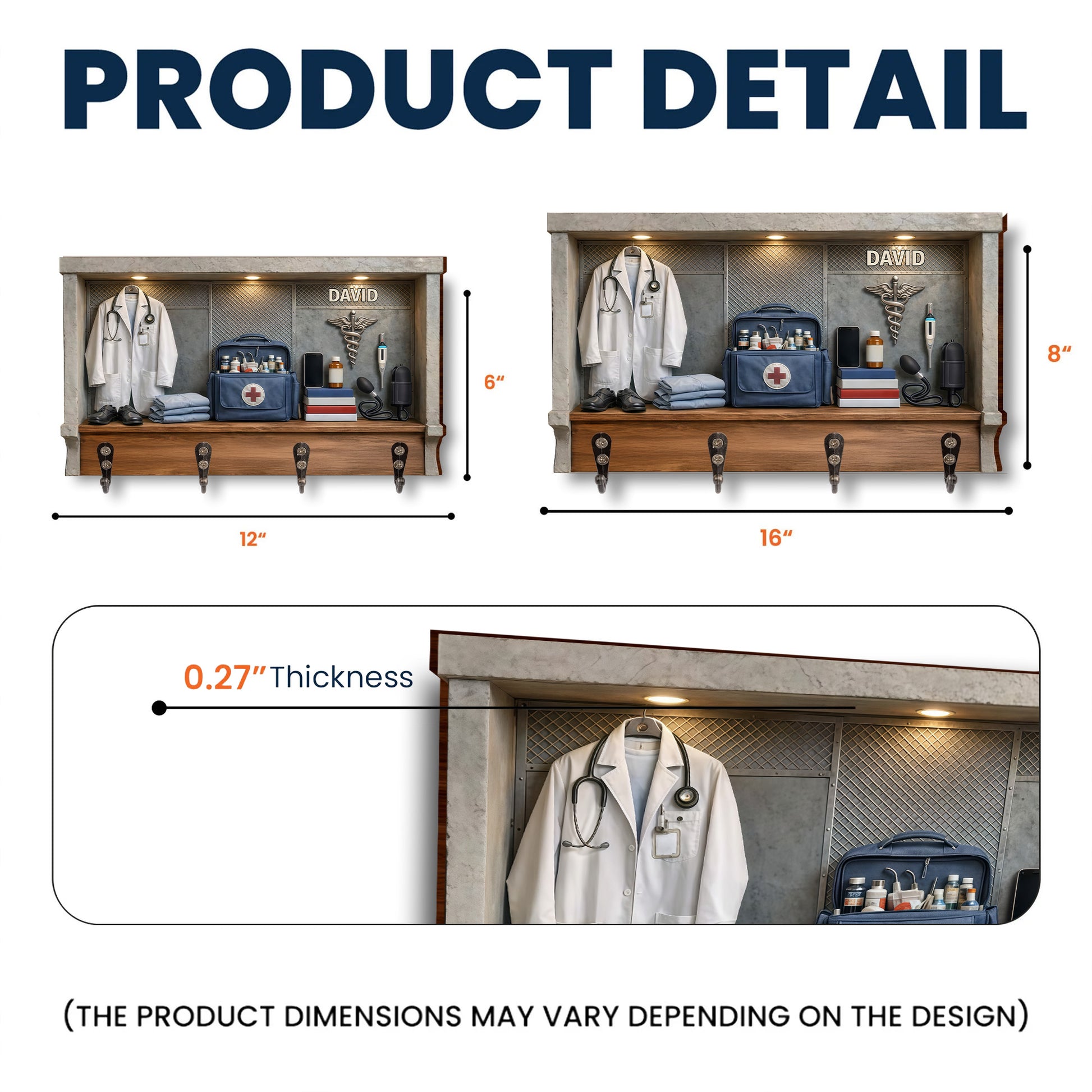 Saving Lives And Providing Care With Medical Coat And Caduceus