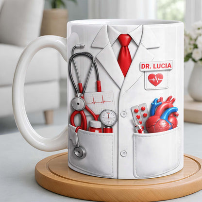 Celebrate Dedication And Care With Custom Doctor Themed Mug
