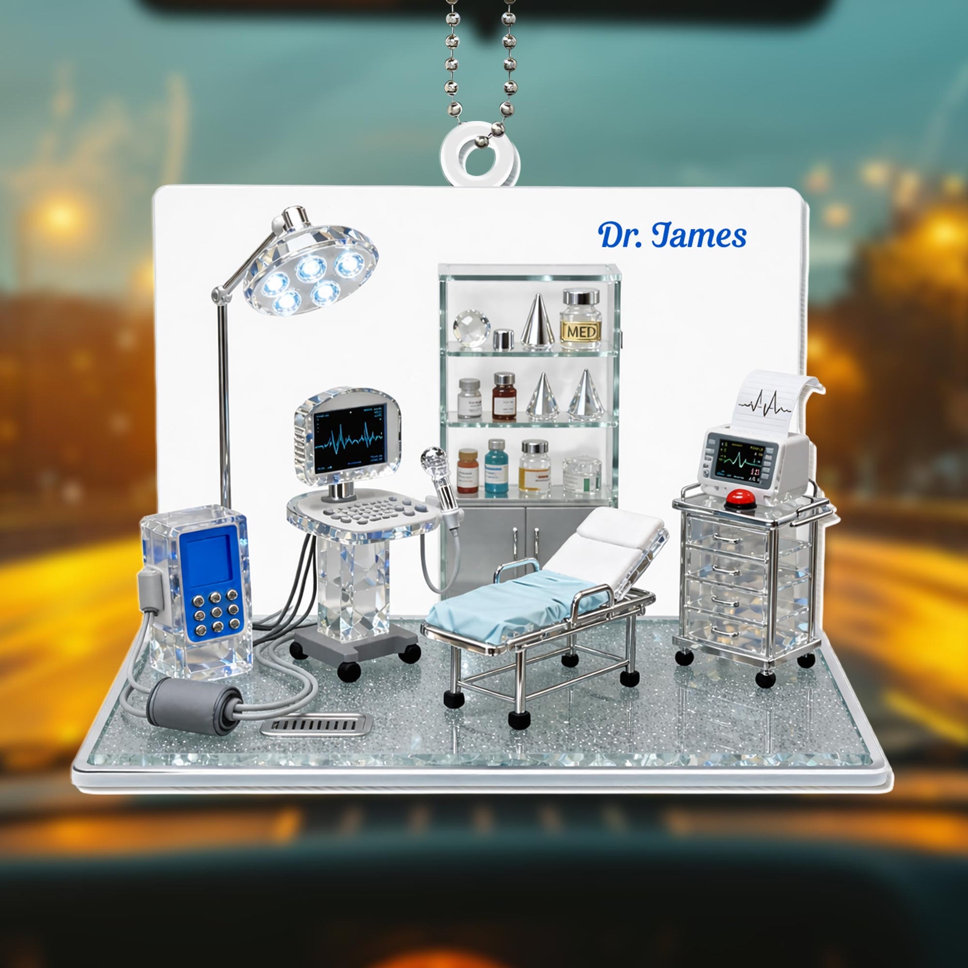 Dr. James Medical Equipment Ornament